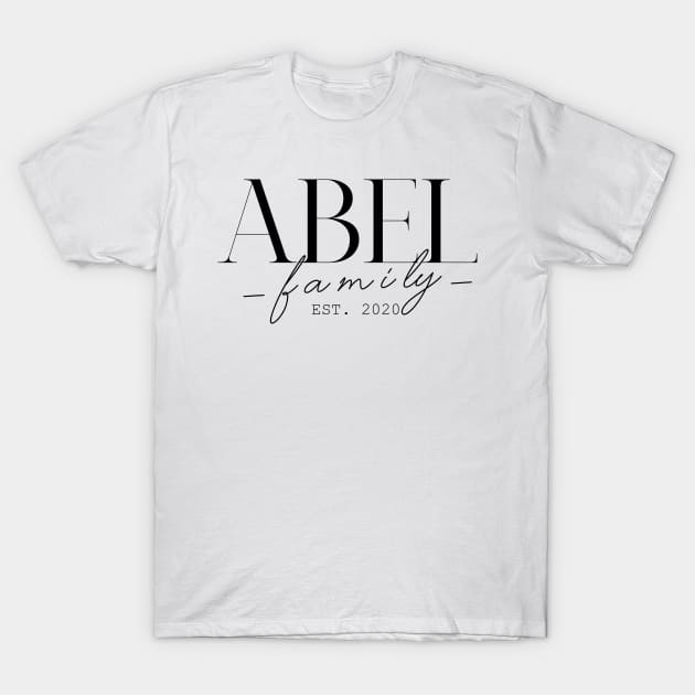 Abel Family EST. 2020, Surname, Abel T-Shirt by ProvidenciaryArtist